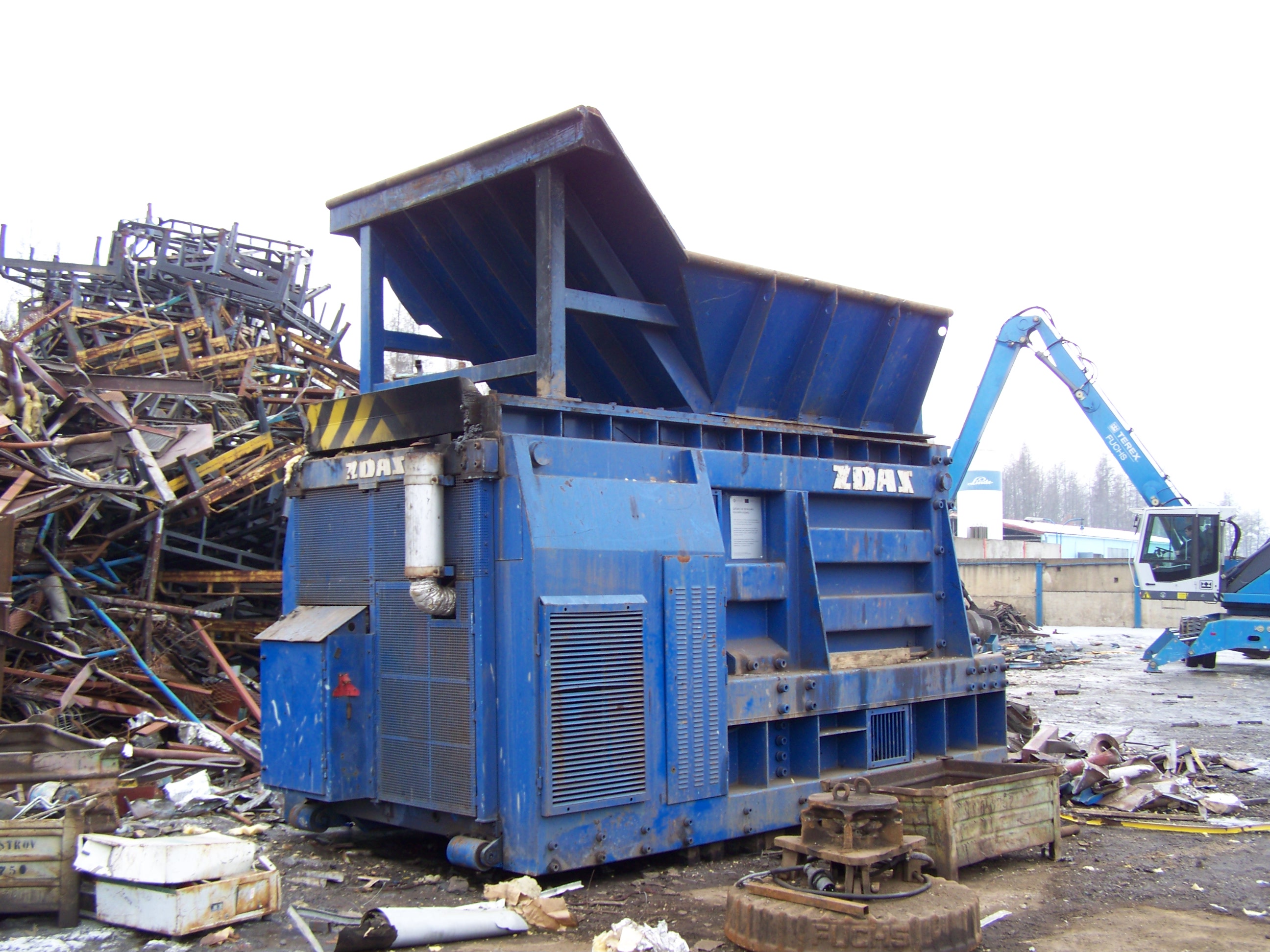 Zařízení na zpracování kovového odpadu